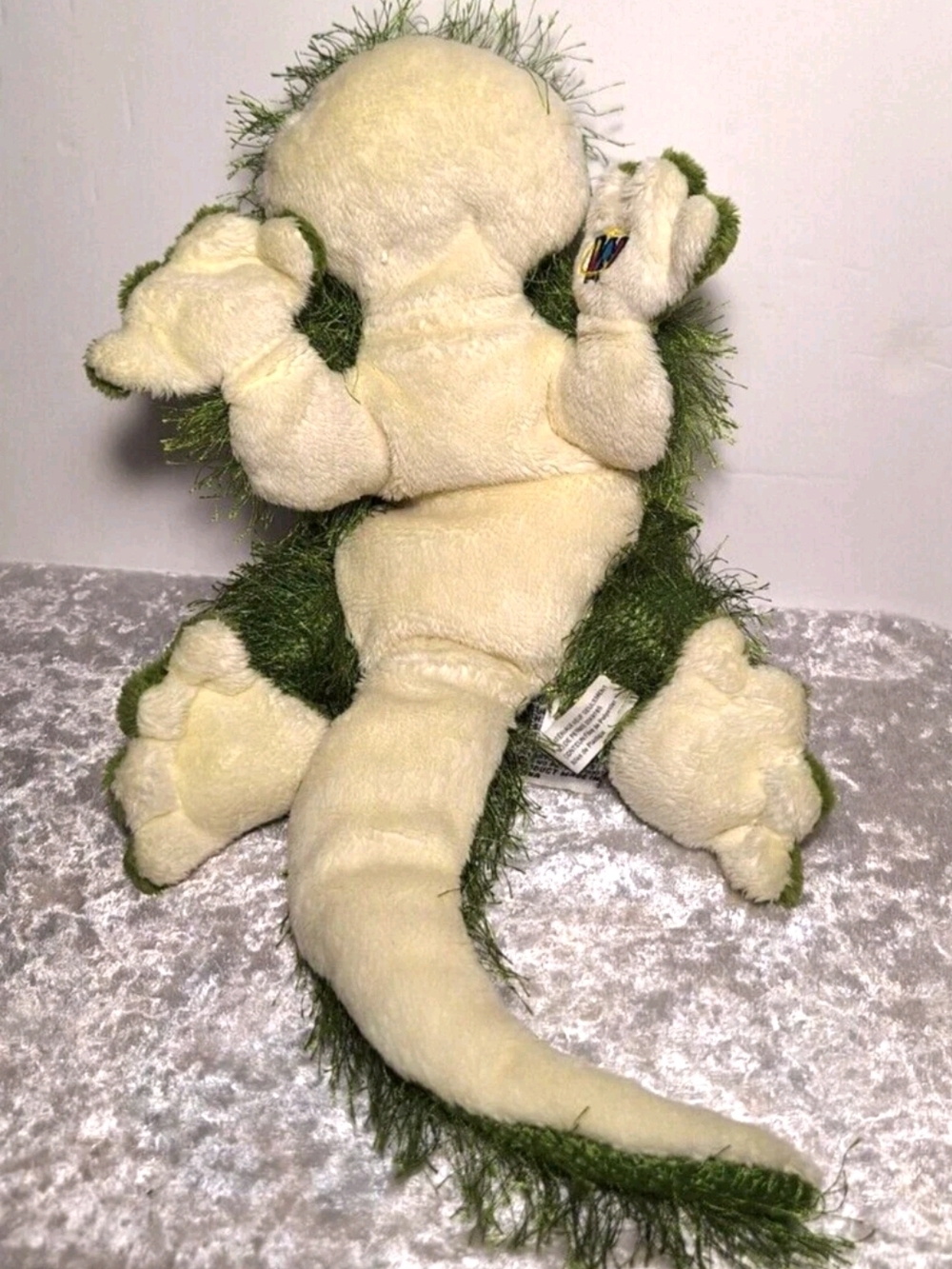 Green Gecko Webkinz Ganz Lil Kinz Plush HS186 Stuffed Animal Toy No Code 12" - Picture 9 of 11